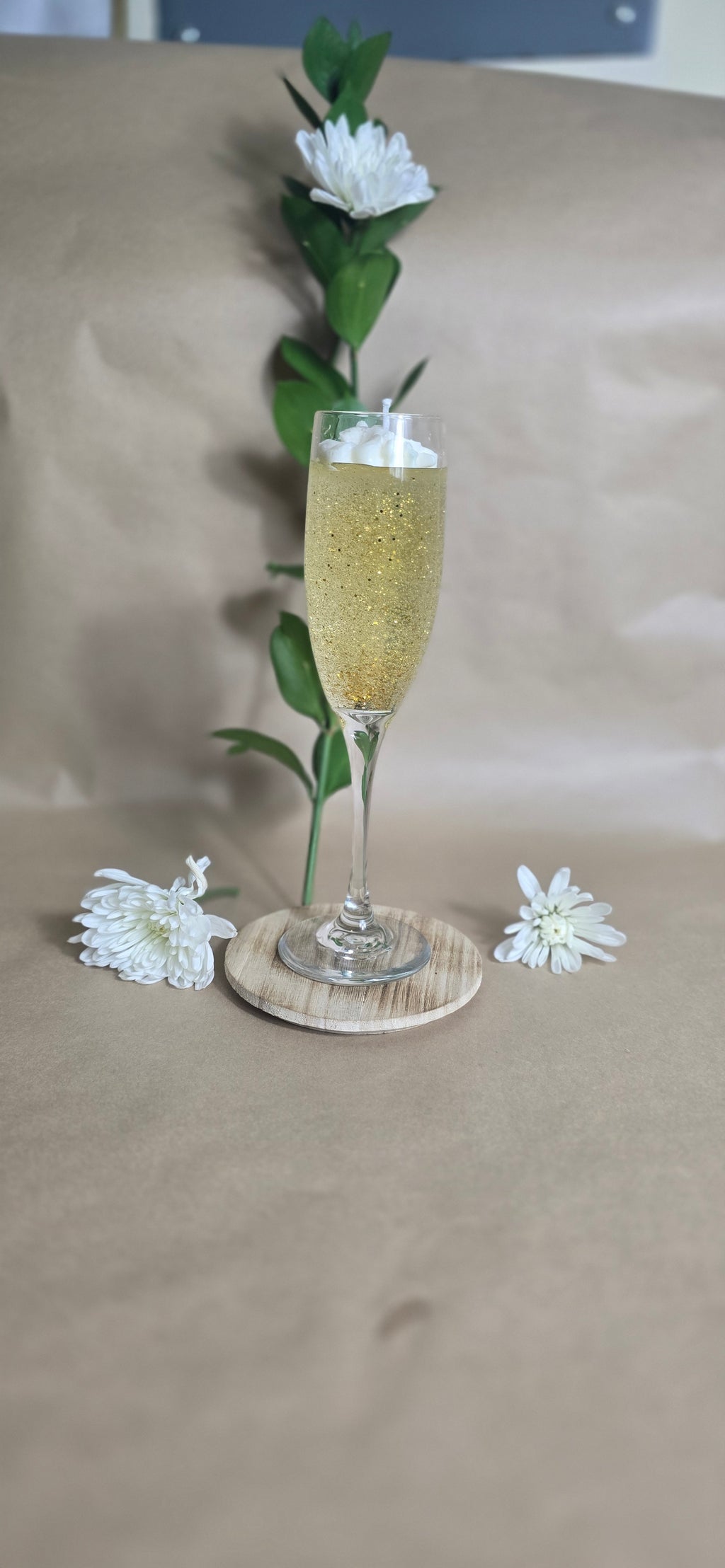 vela copa de champan