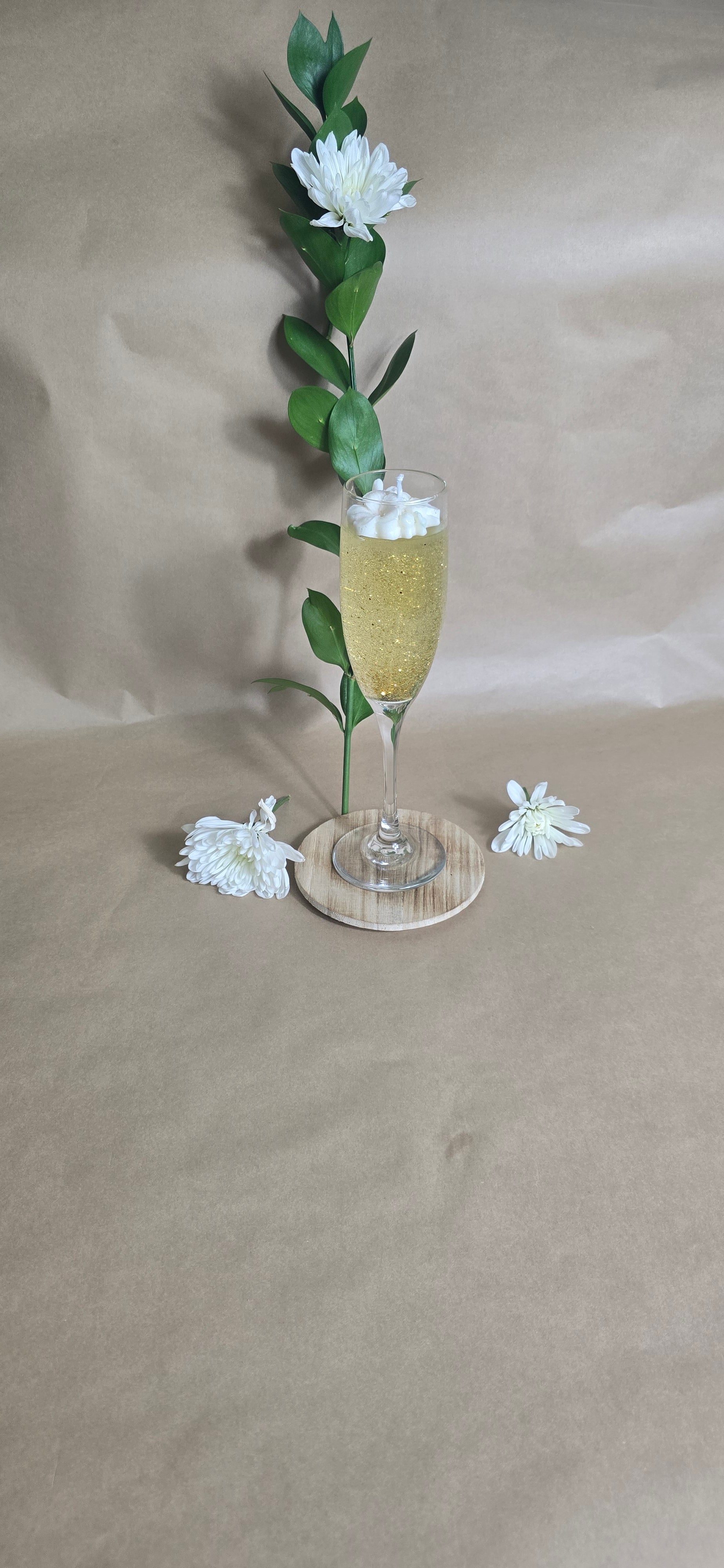 vela copa de champan