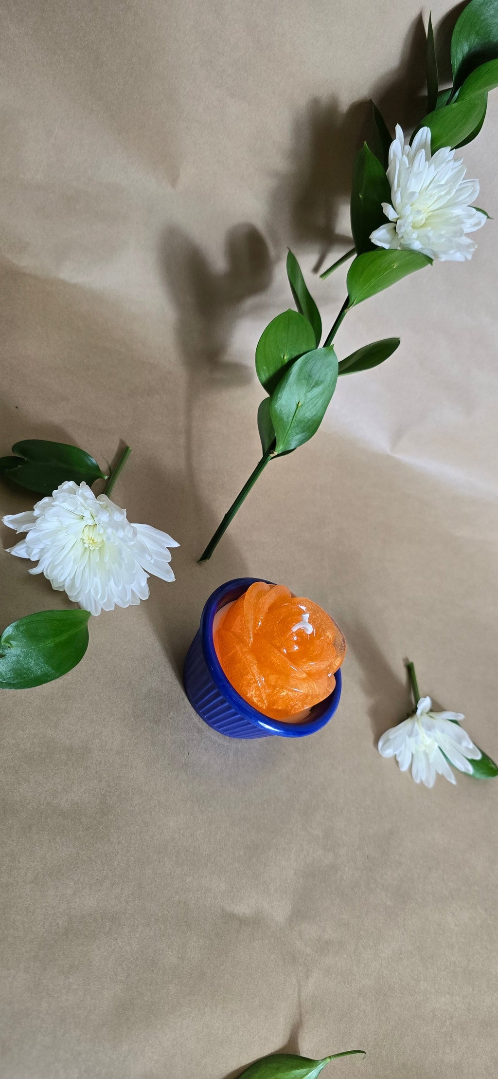 Trío de Velas de Rosas