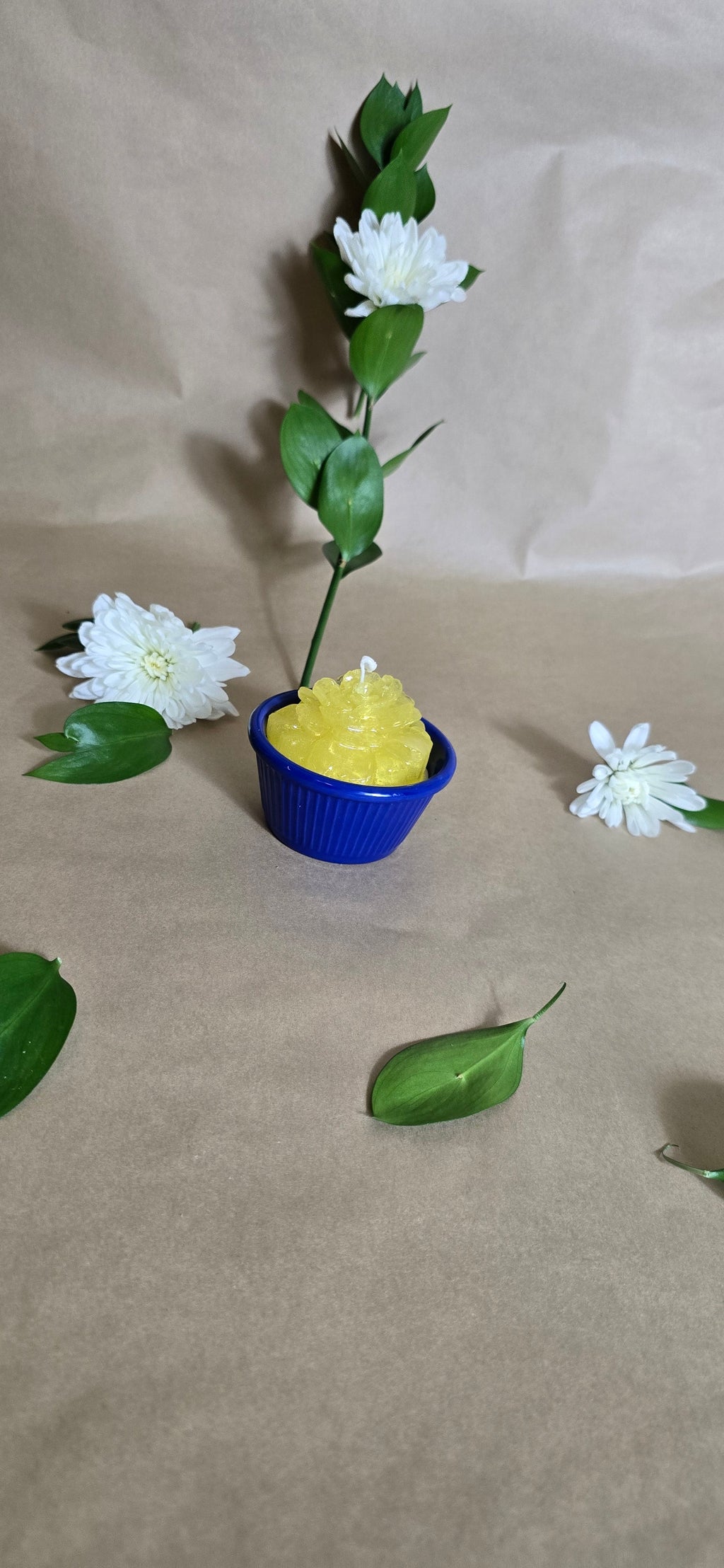 Trío de Velas de Rosas