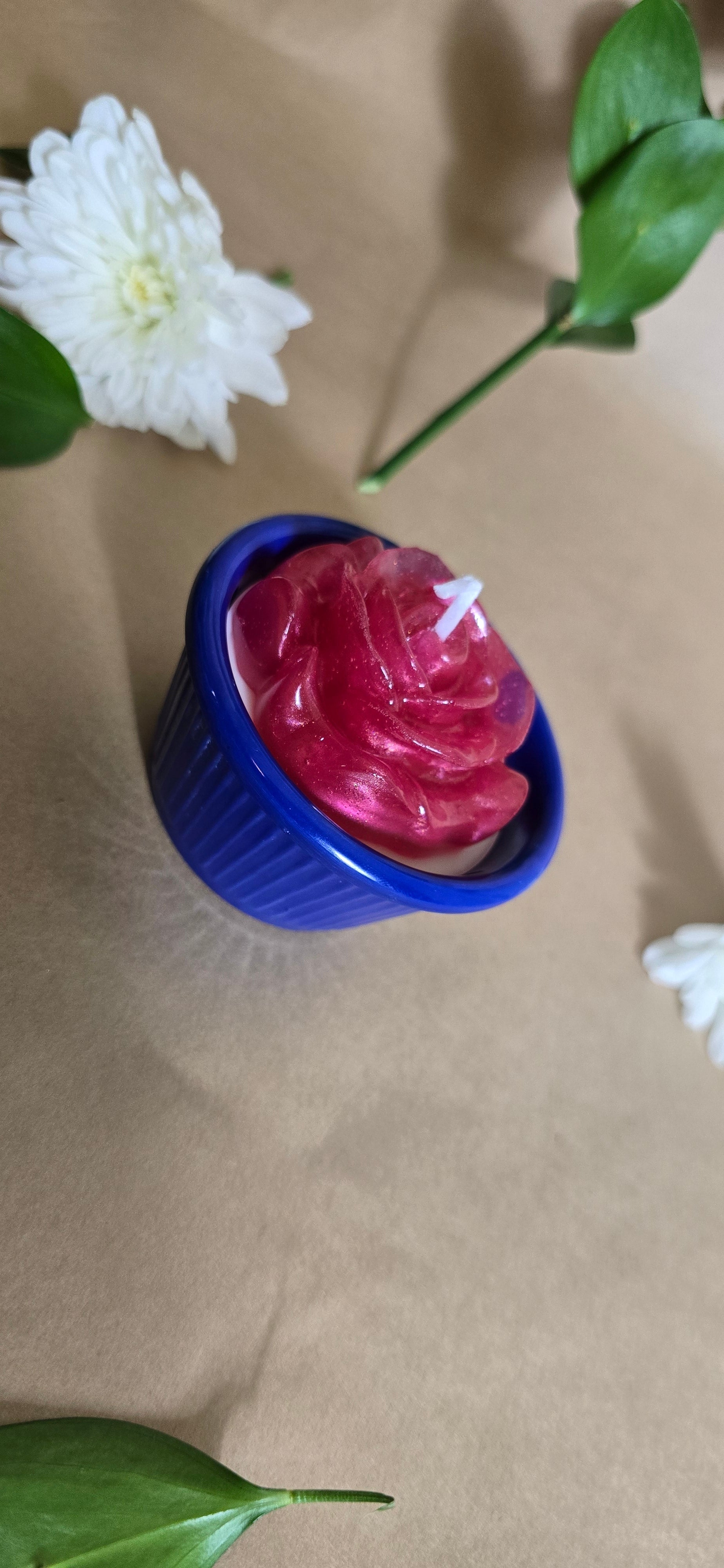 Trío de Velas de Rosas